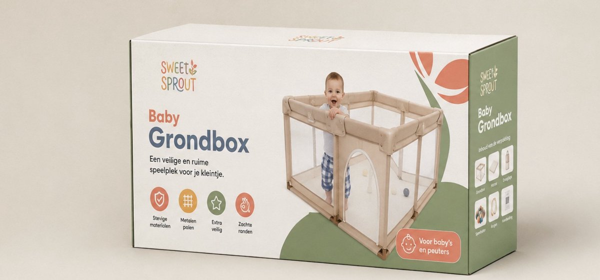 Sweet Sprout Vincent Grondbox - Voor kinderen -