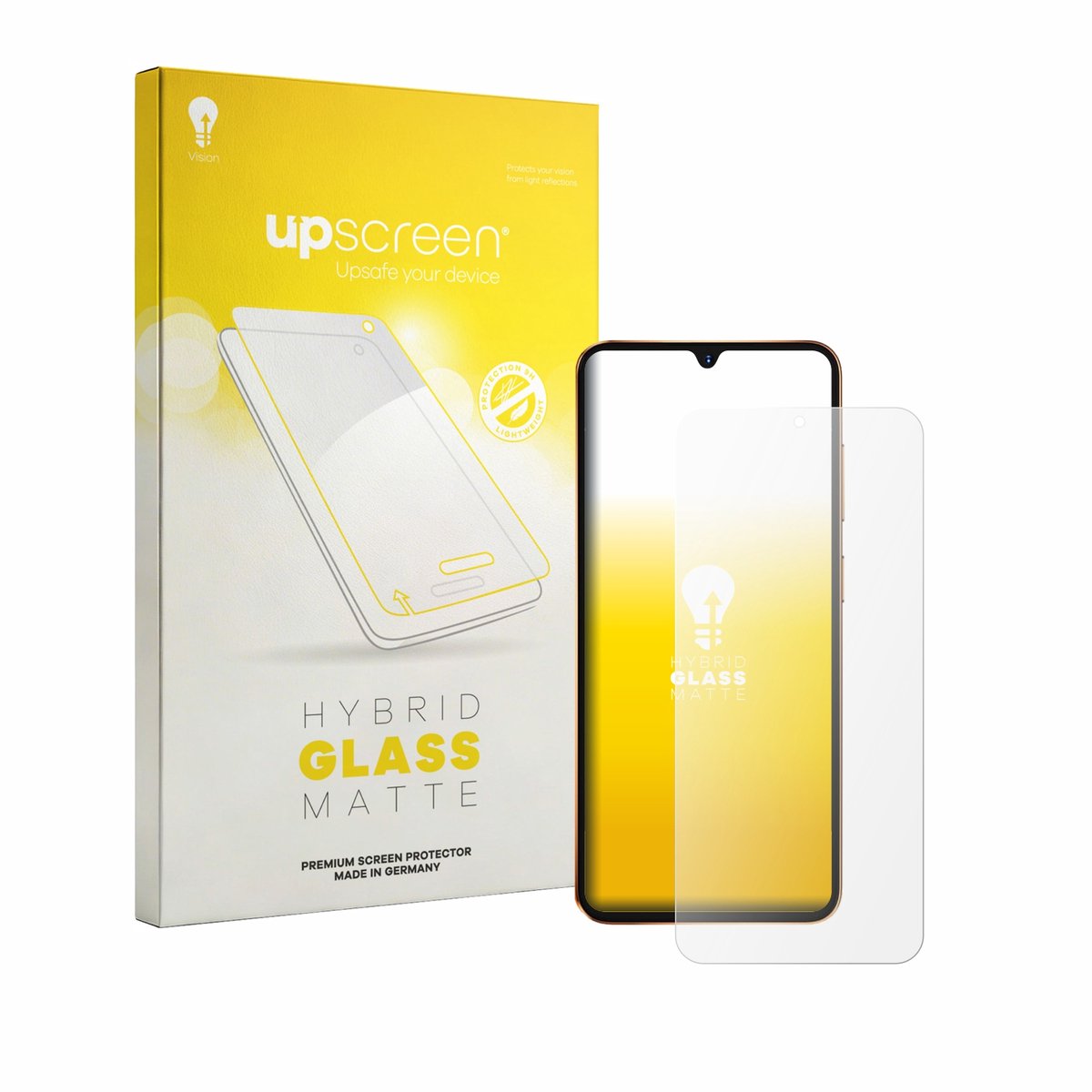 upscreen - Screenprotector voor Hotwav A17 Pro Max - Folie Beschermfolie Beschermglas matte