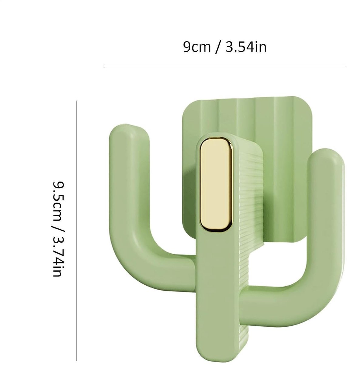 LISM-2-delige schoenenorganizer met opbergruimte Geschikt voor slippers en handdoeken, Geschikt voor gebruik in de keuken en camper (groen)