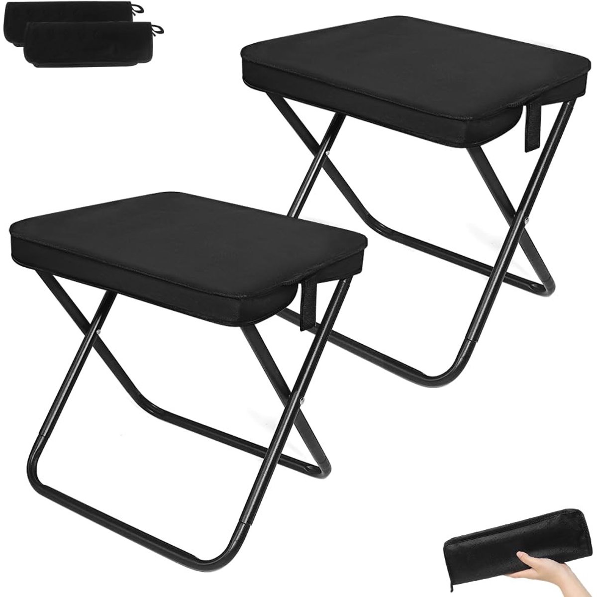 Dailygoods - Draagbare Opvouwbare Campingstoel - Lichtgewicht en Compact