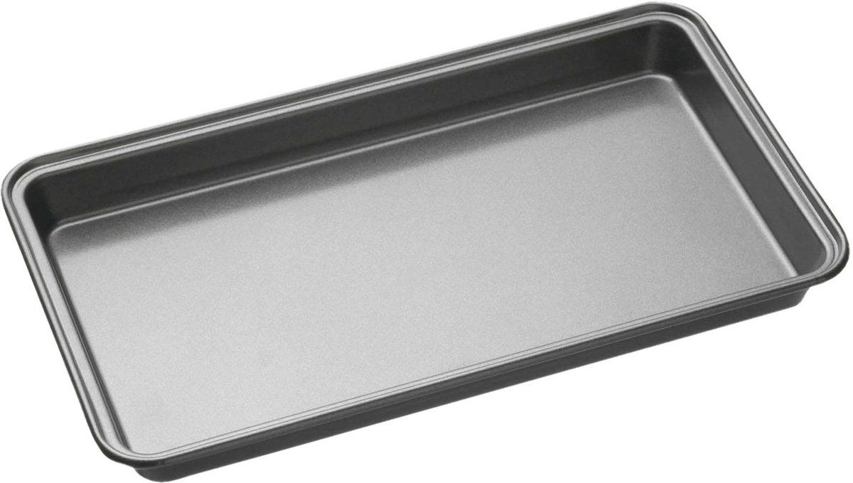 Dailygoods - Non-Stick Bakplaat voor Brownies - 34 x 20 x 3 cm van Staal