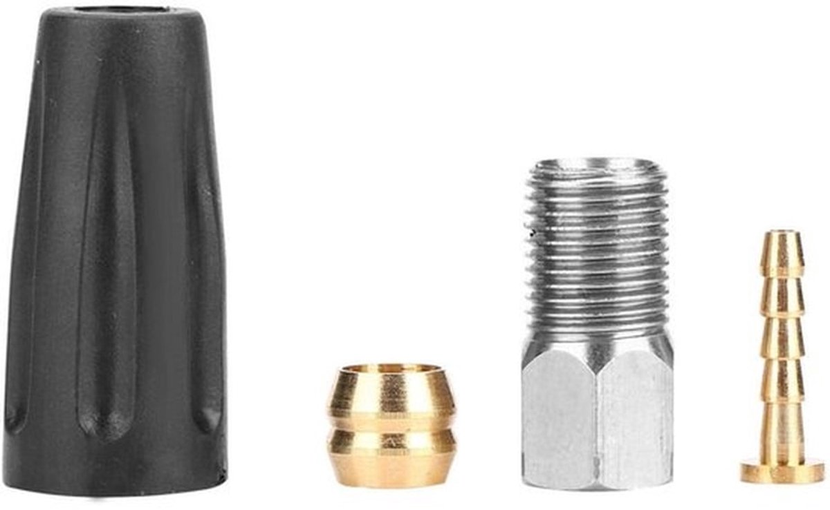 - Fiets Kabelhulzen Set - Hoge Kwaliteit Olijfconnector - Geschikt voor Shimano M355 M395 M445 M446 M447 - Duurzaam - Fietsonderdelen -