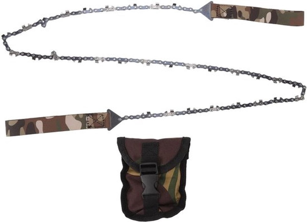 Touwkettingzaag 48 Inch - Opvouwbare Handzaag - Mangaanstaal - Snoeien - Tuinieren - Comfortabel Handvat