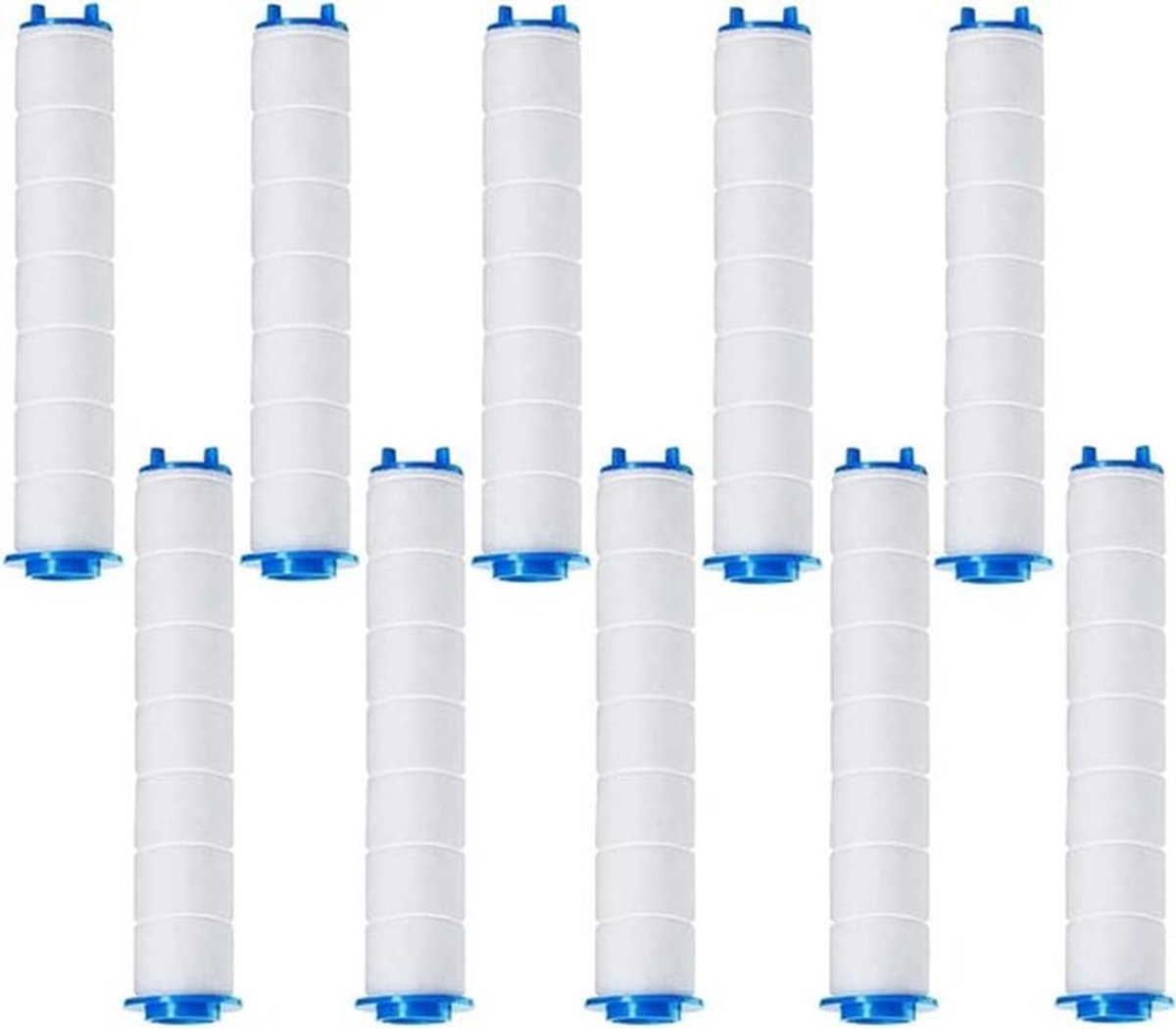 Douchefilters van PP-katoen voor afneembare handdouche, pack van 10 filters