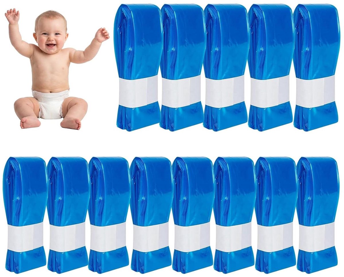 Luieremmer Navullingen - Luiervoer Babys - Luier Afval Beheren - Meerlaagse Geurbarrière - 13 Stuks - Wit