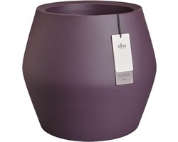Elho June Split Low 46 - UV-bestendig en Kleurvaste Bloempot - Binnen & Buiten - Ø 46.0 x H 42.6 cm - Vintage pruim