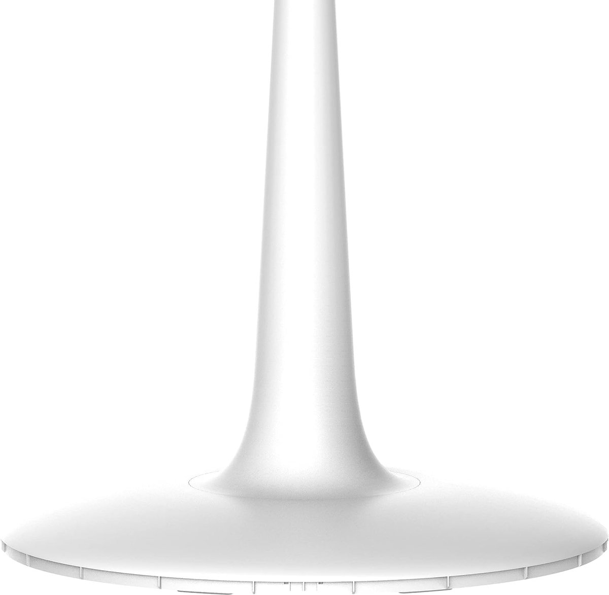 SnelShoppen - Staande Ventilator 65W met Afstandsbediening, Timer, 10 Snelheden, Oscillatie en Hoogteverstelling - Wit Metaal en ABS - Perfect voor Th