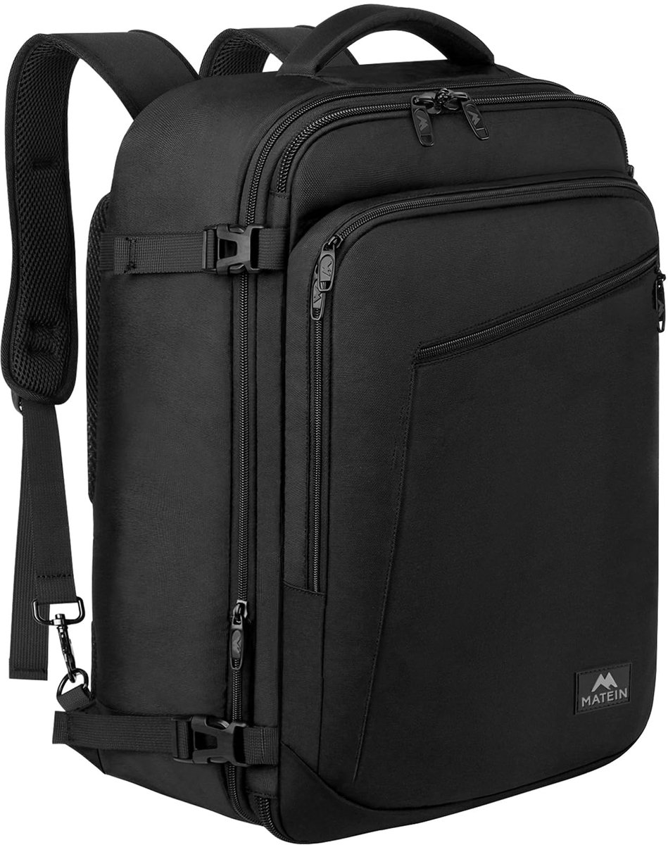 SnelShoppen - Grote 50L Reisrugzak Handbagage 55x35x25cm - Perfect voor Vliegtuig, Camping, Weekendtrips - Duurzaam, Waterdicht, Multifunctioneel - In
