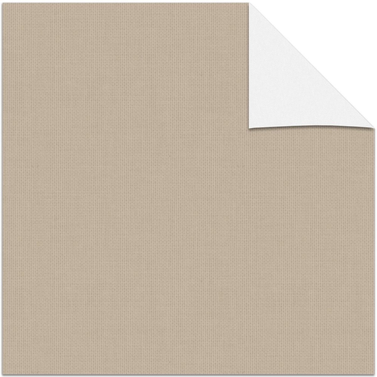 Decosol Rolgordijn Verduisterend - Linnenlook Zand (3651) - 150 x 190 cm