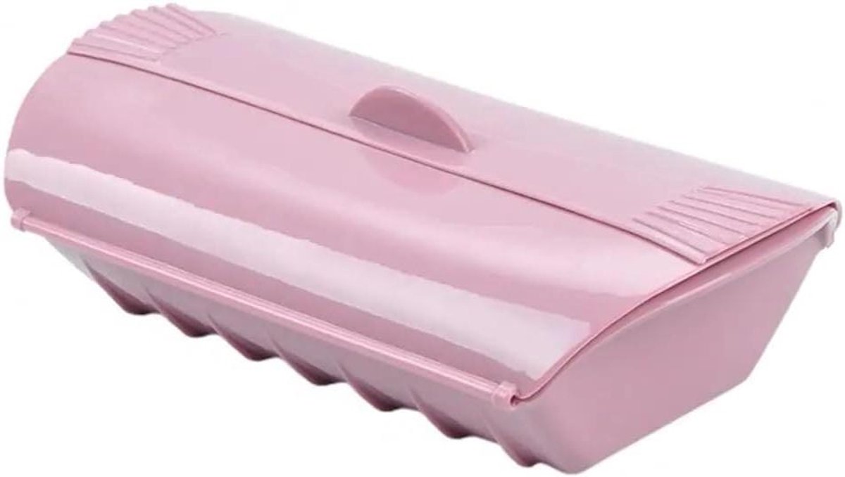 Siliconen Stoomboot - Magnetron Stomer - Gezond Koken - Intiem Handvatontwerp - 3 Maten - Roze