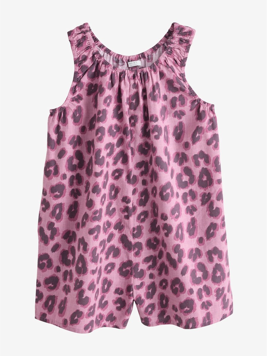 Next - Meisjes - Playsuit - Dierenprint
