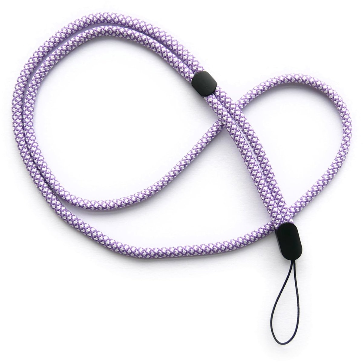 Dailygoods- Draagband verstelbaar - Lange schouderlus - Korte polsband - Karabijnhaak/veerhaak - Effen/kleurige uitvoeringen - Verkrijgbaar in zeven kleuren - Omhangband