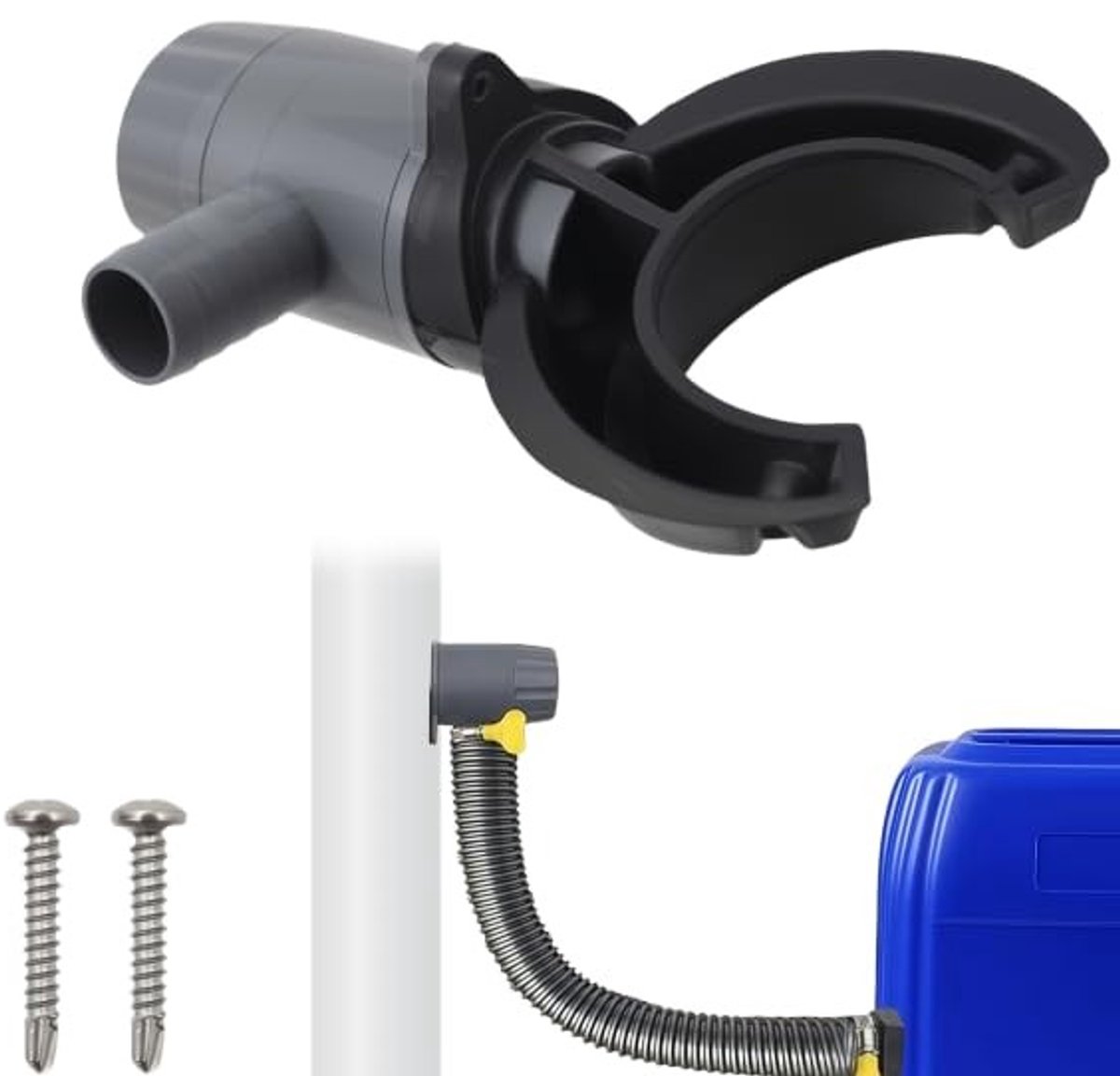 Dailygoods - Regenwater Collector voor 70-100 mm Emmers - Efficiënte Wateropvang