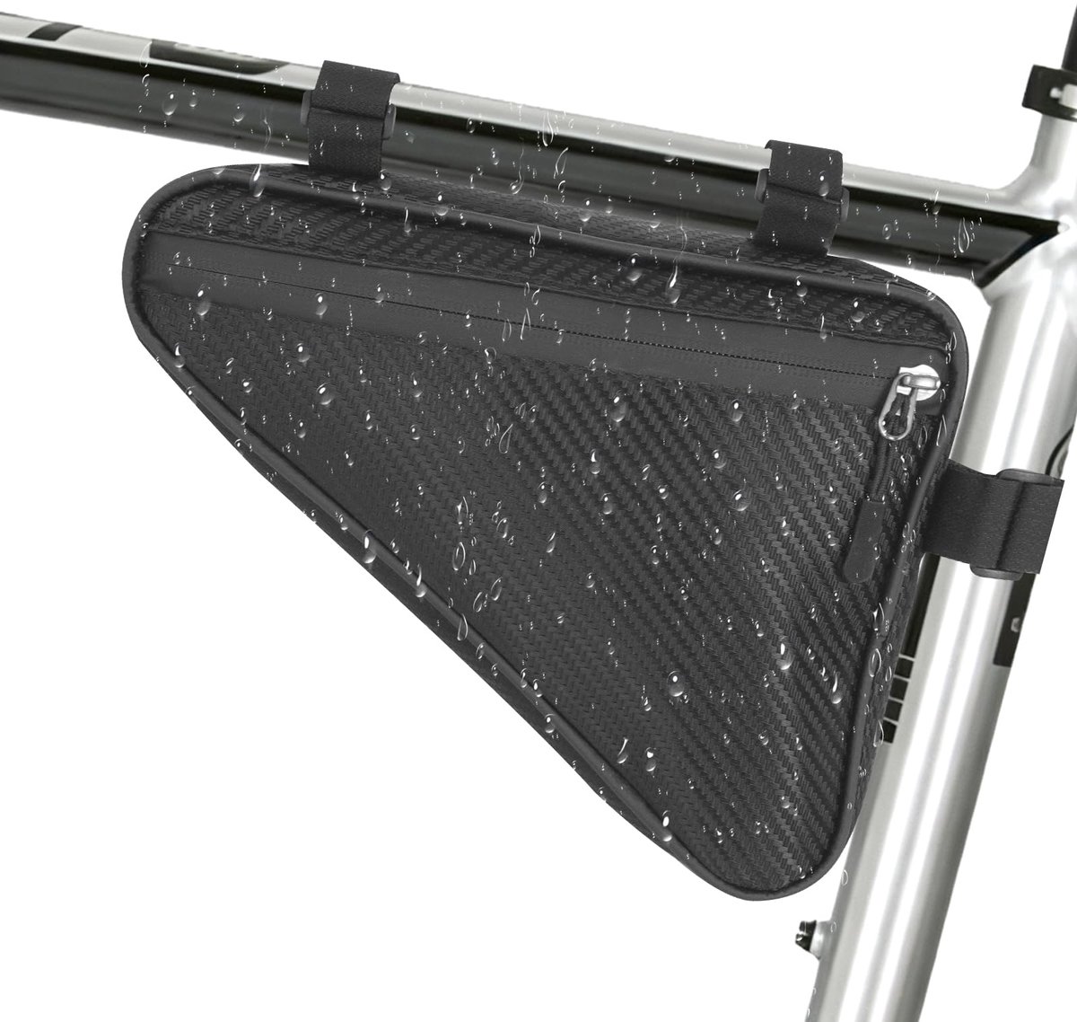 Dailygoods - Waterdichte Fietstas Frame - Compacte Driehoekige Tas voor Mobiele Telefoon en Gereedschap