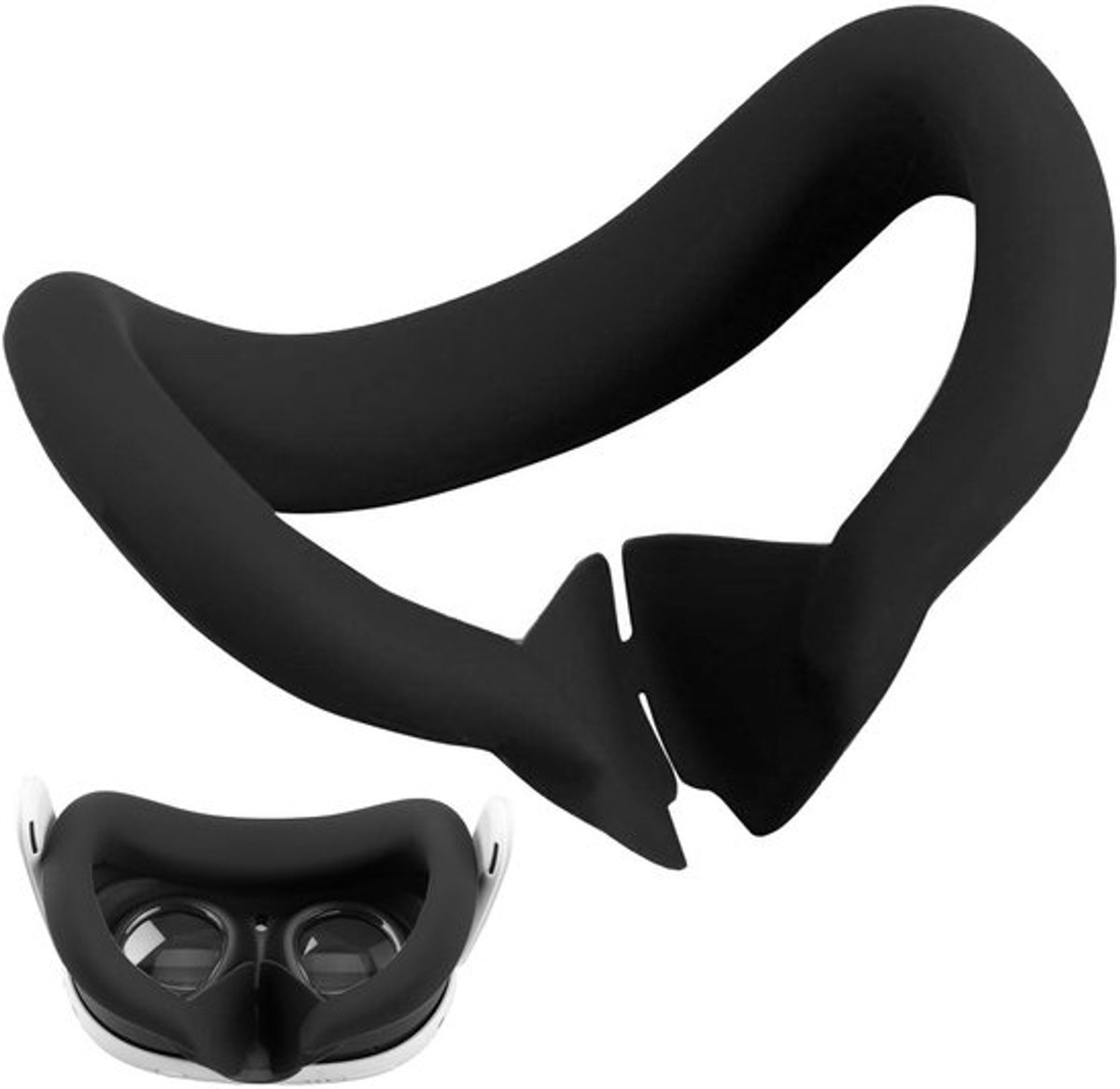 Silicone Oogmasker voor Meta Quest 3 - Comfortabele VR Accessoire