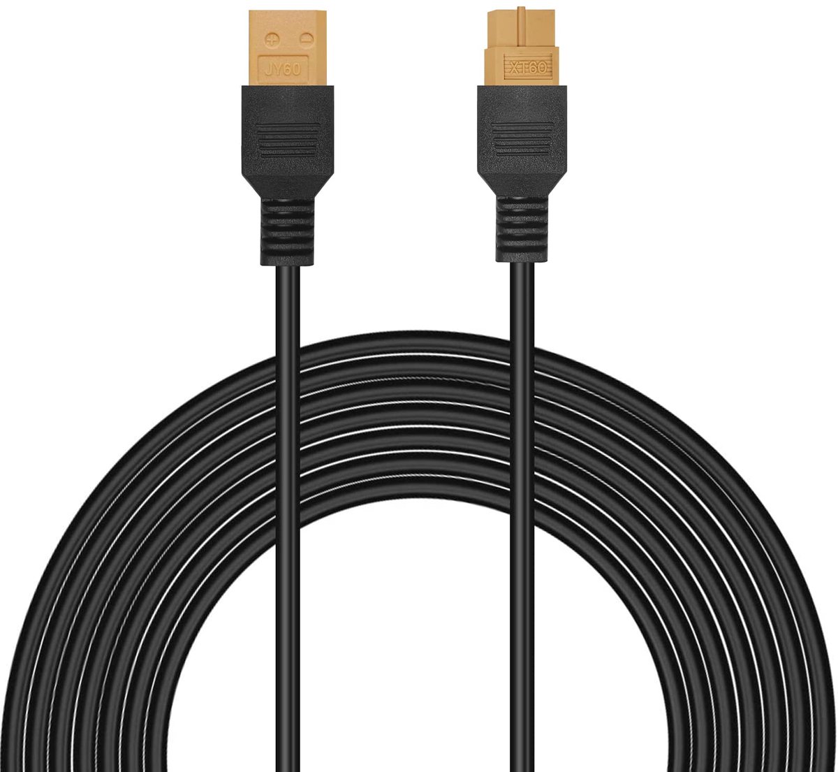 Dailygoods- Verlengkabel 6 meter - Verlengkabel voor opvouwbaar zonnepaneel - Stekkerdoos - Oplossing voor zonnepaneel - Extra lang - Geschikt voor buitengebruik - Zonnepaneelkabel
