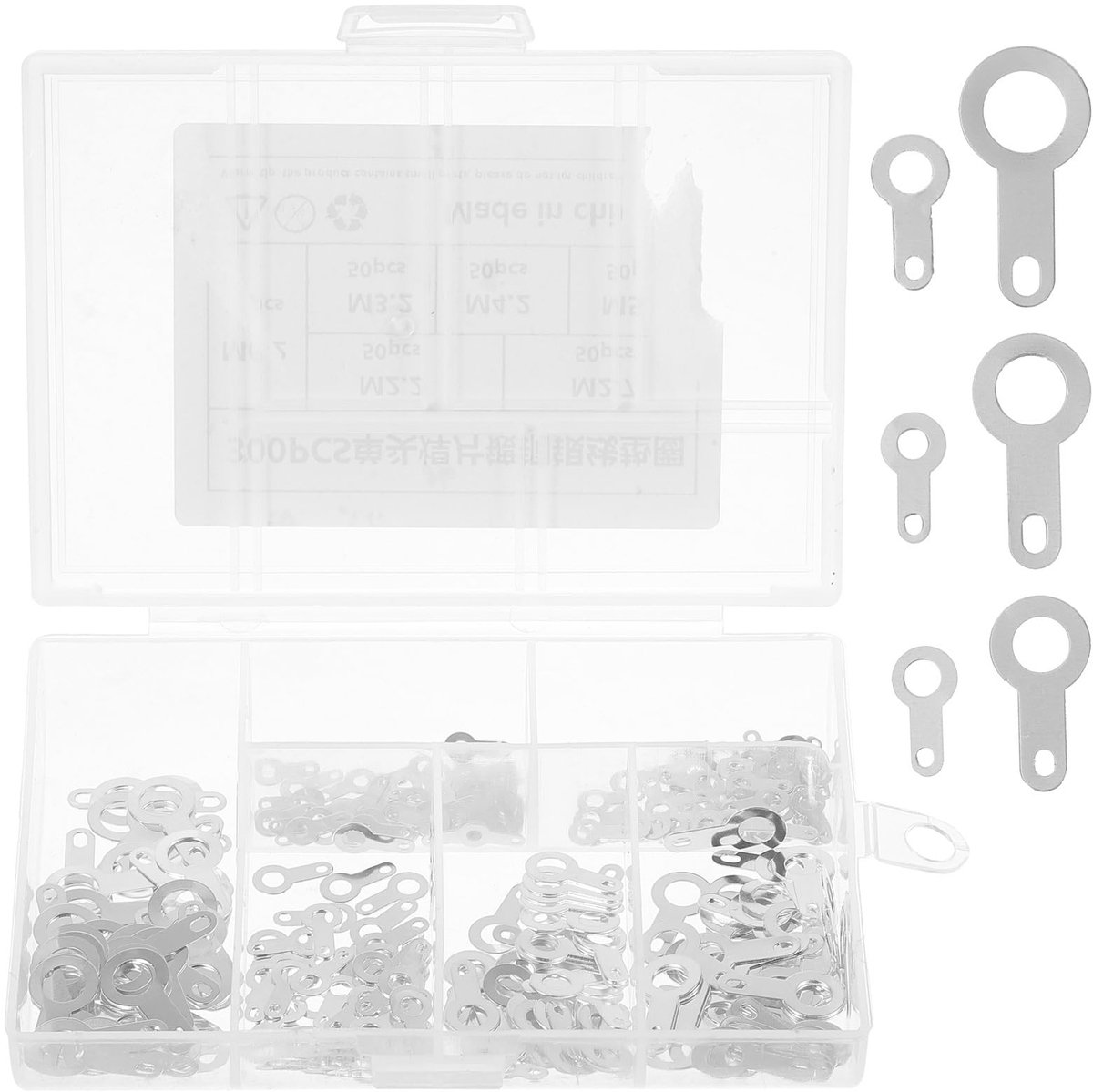 Dailygoods - Solder Copper Terminal Assortment - 300 Stuks M2 en M6 Solder Terminals