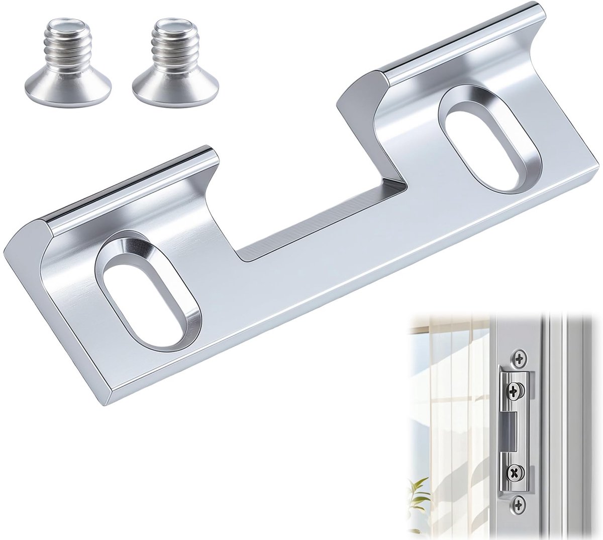 Dailygoods - Vervangstuk Type 115 voor Verstelbare Sluitplaat - Duurzaam en Betrouwbaar
