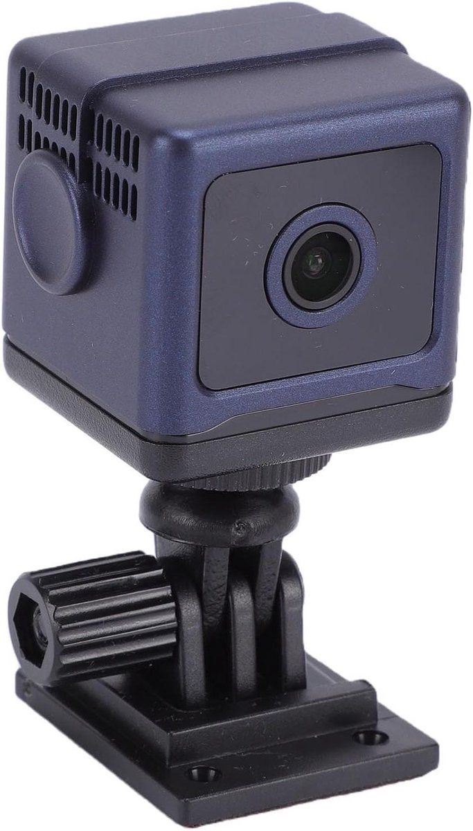 Kleine Wi-Fi Camera - Beveiligingscamera Babyfoon - Thuisbewaking - 4K Nachtzicht - 10 cm - Wit