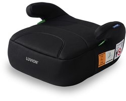 LUVION® Apex Eclipse Black – Zitverhoger Auto – Stoelverhoger – Booster Seat – UN R129 – 125-150 cm – 7 t/m 12 jaar – Zwart