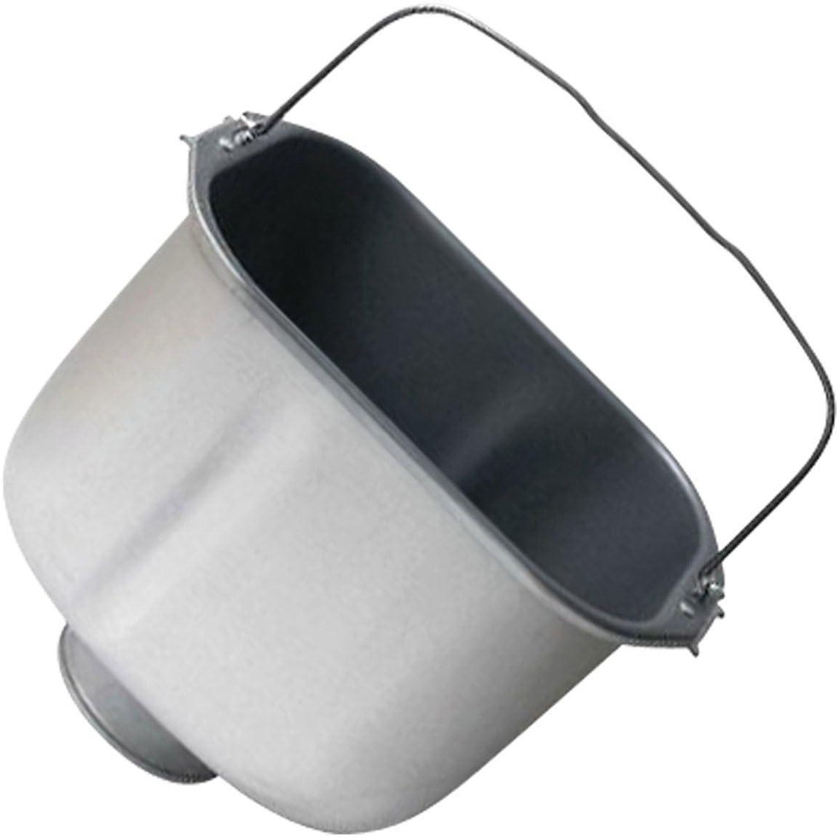 Broodbakmachine Kuip - Broodmachine Bakvorm - Zelf Brood Bakken - Antiaanbaklaag - 1 Liter - Zwart