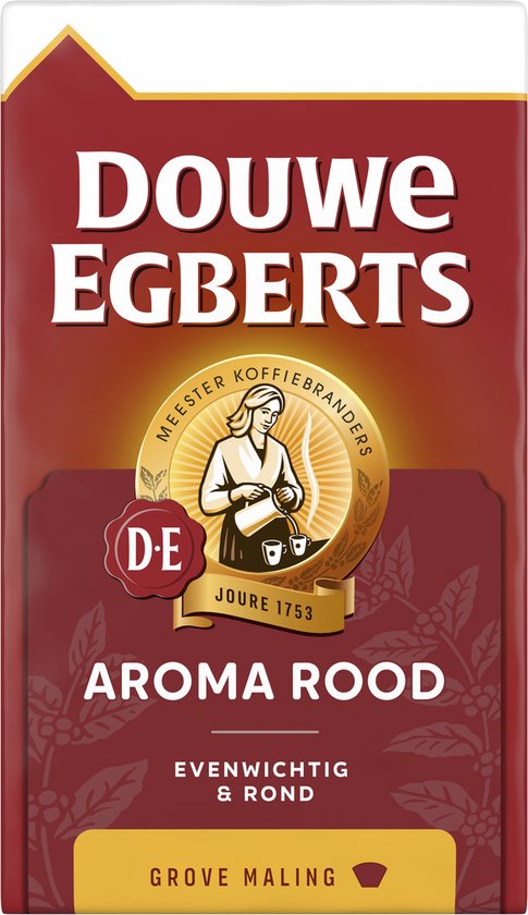 Douwe Egberts Aroma Rood Grove Maling filterkoffie - 6 x 500 gram