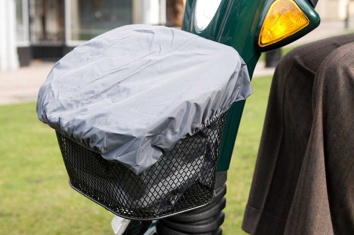 SnelShoppen - Waterdichte Tas voor Mobiliteitsscootermand - Duurzame Voering en Hoes voor Boodschappen - Ideaal voor Drooghouden van Voorwerpen - Hand