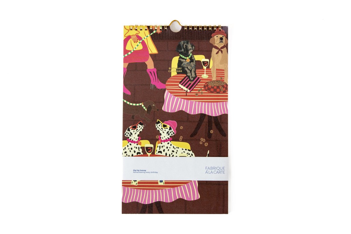 Fabrique Birthday Calendar - Dogs