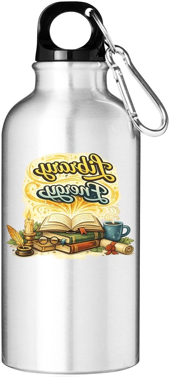 Bidon - Waterfles - Reizen - Lekvrije Pakking - 500 ml - Zilver