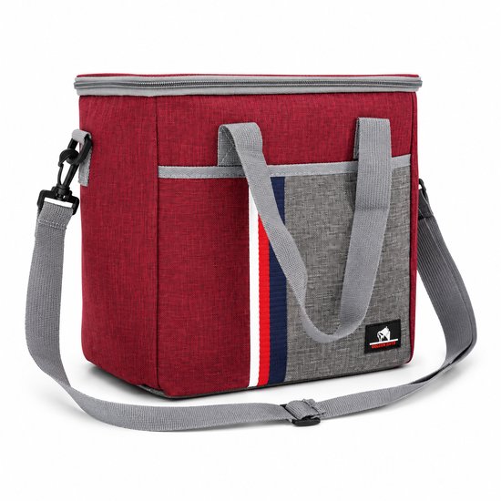 Eurocatch Koeltas 35x26x30 cm - Inclusief 2 Coolpacks - XL Geïsoleerde Coolbag - 600D Oxford van Eurocatch — afbeelding 5