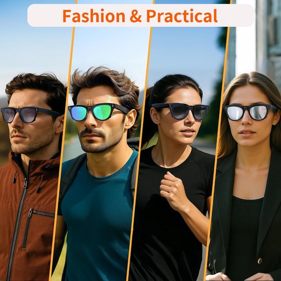 Gepolariseerde Clip - Zonnebril Clip-on - Bril Beschermen - Op Ray-Ban Meta - 52-20 - Zilver Groen — afbeelding 4