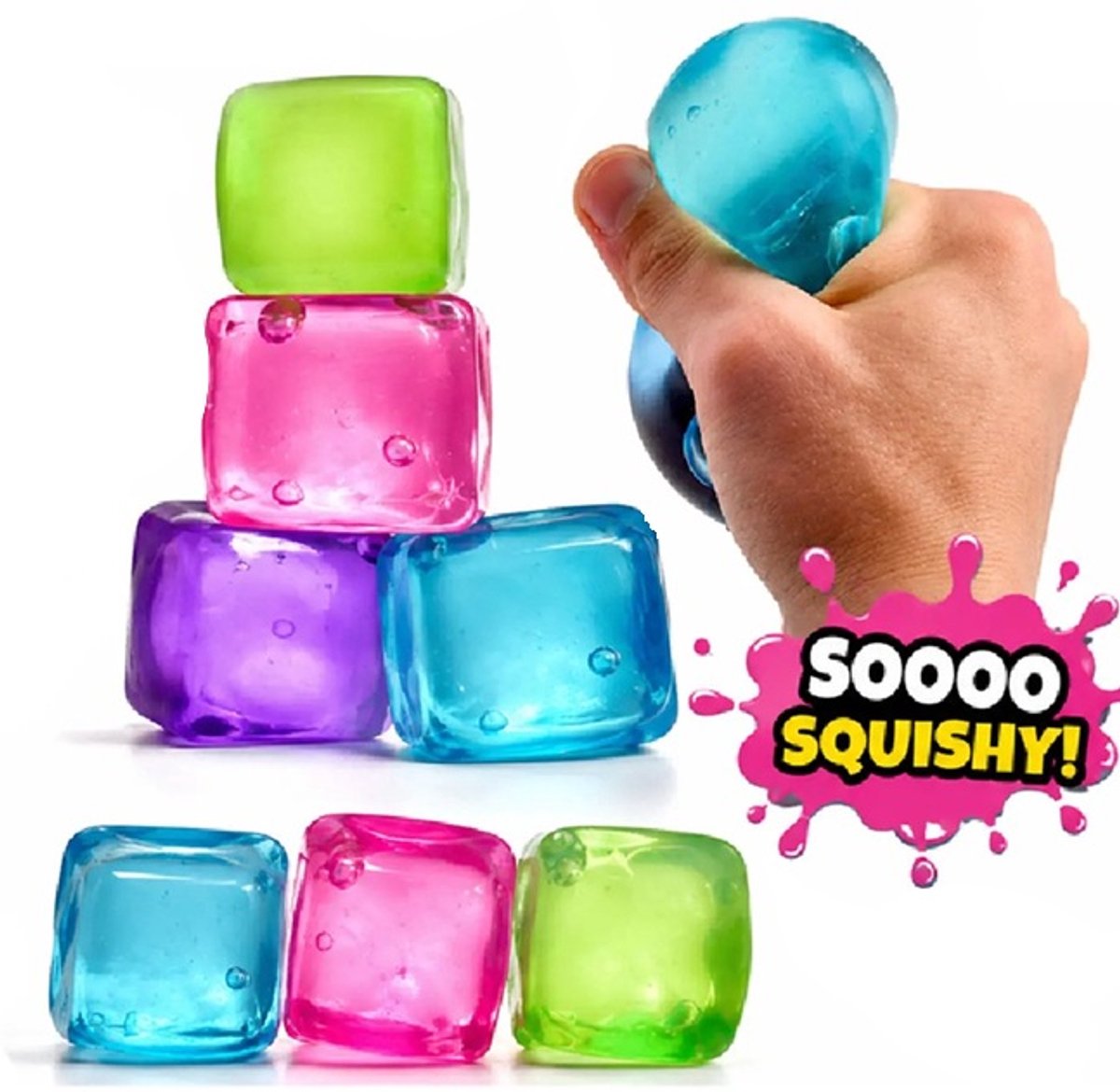 Ayucanpeng 4pcs Squishy Cube, Ice Cube Squishy,Cube Squishy Fidget sensoriel ,Anti anxiété, Cadeau Anti Stress pour Adultes,pour soulager la Pression Ayucanpeng 4pcs Squishy Cube, Ice Cube Squishy,Cube Squishy Fidget sensoriel ,Anti anxiété, Cadeau Anti Stress pour Adultes,pour soulager la Pression