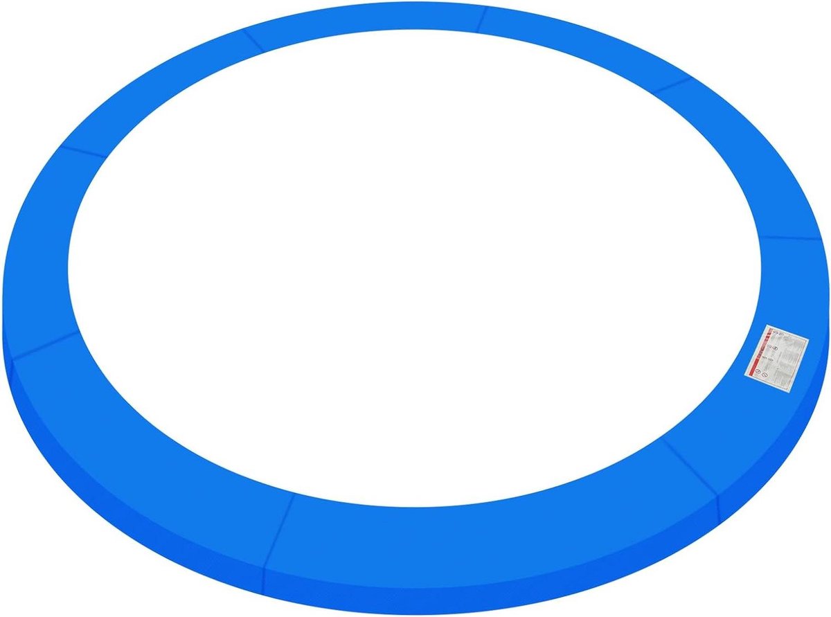 Trampoline Veiligheidskussen - Trampoline Randkussen - Trampoline Veiligheid - Scheurbestendig PVC Materiaal - 30 cm Breed - Blauw
