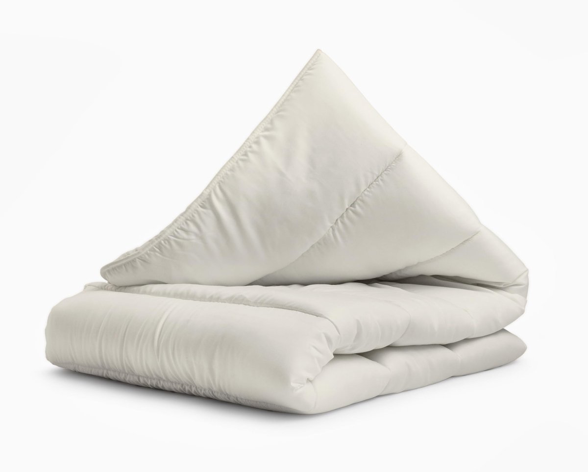 SnelShoppen - Eenpersoons Dekbed zonder Overtrek - Creme - 140 x 200 cm - Wasbaar Dekbed met Inclusief Kussensloop - Ideaal voor Kinderen en Logeerkam