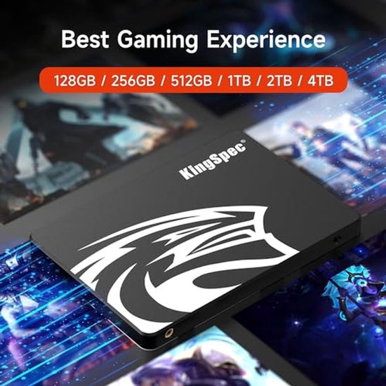 Interne SSD - Solid State Drive - Computer Versnellen - 3D NAND Flash - 2 TB - Zilver — afbeelding 4