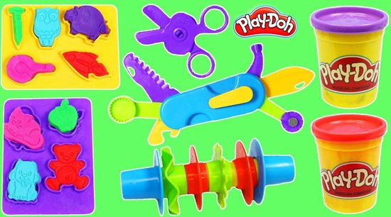 Play-Doh Speelset - superset gereedschap en 504 gram Klei | bol.com