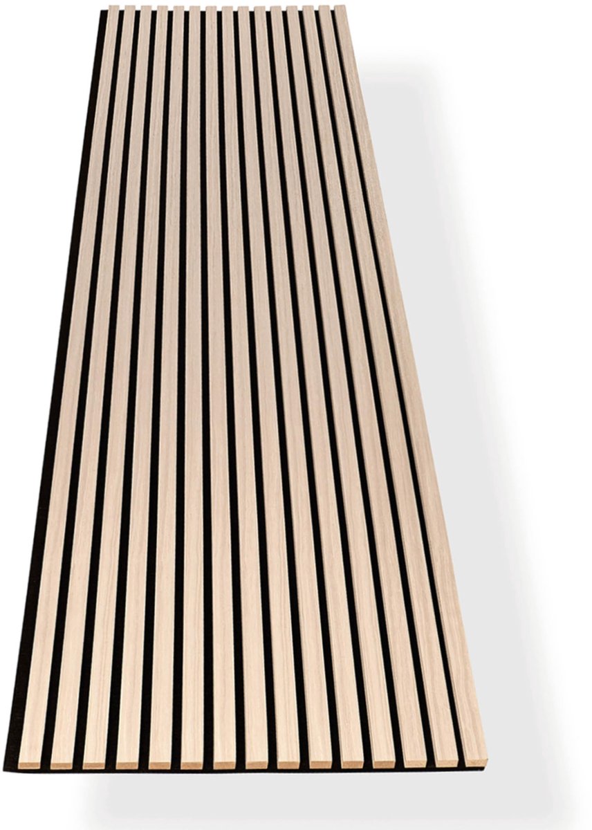 Dailygoods - ® Akoestische Panelen Hout 240x60 cm - Eiken Kleur