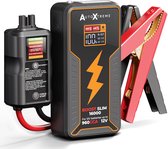 Démarreur de batterie AutoXtreme 12V pour voiture – 960CCA – Boost Slim 16000 – Aide au démarrage avec démarrage forcé, écran LED et batterie externe – Incl. lampe de poche et étui de rangement