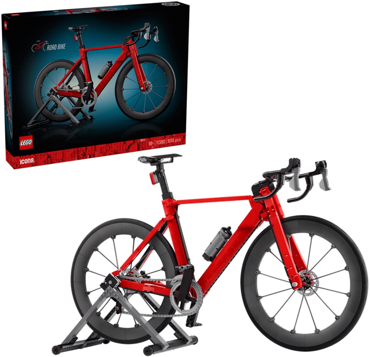 LEGO Icons Racefiets Voertuig Bouwpakket voor Volwassenen - 11380 — afbeelding 23