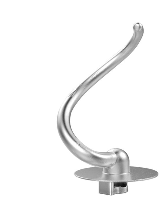 Roerbezem Keukenmachine - Kneedhaak Mixer - Deeg Mengen - Aluminium Profiel - E-1047D Model - Aluminiumkleur — afbeelding 3