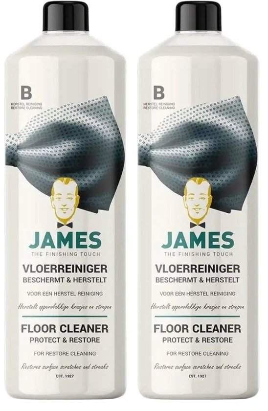 James Vinyl & PVC reiniger - Beschermt & Herstelt - vloerreinigingsmiddel