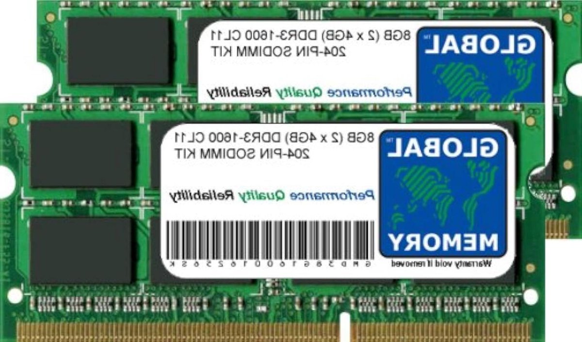 Geheugen RAM Kit - Werkgeheugen - Computer Upgrade - Laag Stroomverbruik - 8GB Kit - Niet Van Toepassing