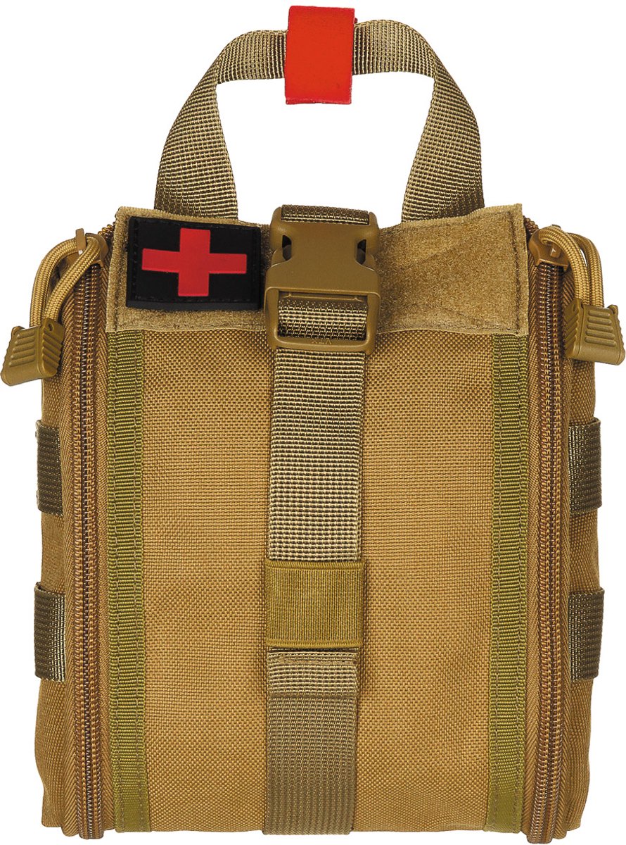 MFH Tactische Tas, EHBO, klein, "MOLLE", coyote tan