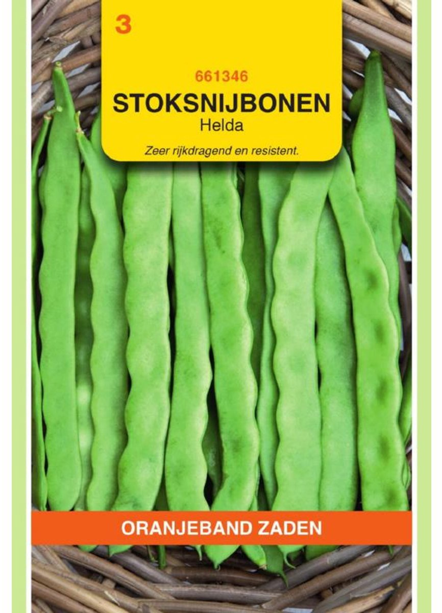 Oranjeband Zaden - Stoksnijboon Helda 25 gram