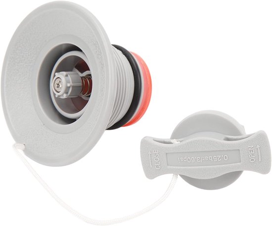 Kajak Boot Luchtklep - Opblaasbare Boot Ventiel - Water Sport - Lek-proof Technologie - 15 x 10 cm - Zwart — afbeelding 3