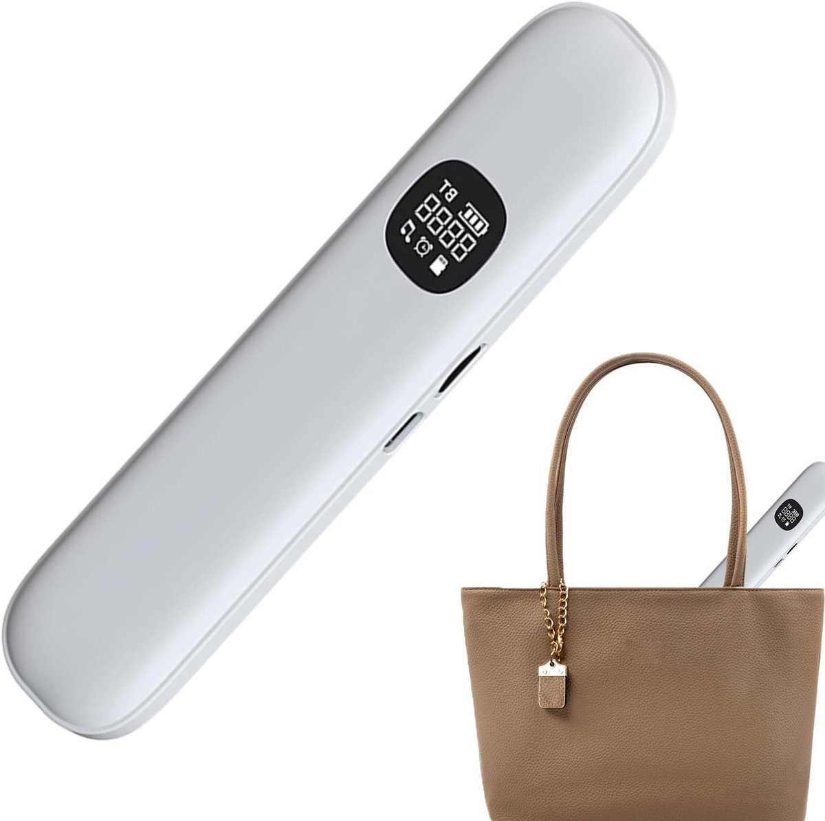 Kussen Speaker - Nachtkastje Luisterapparaat - Ontspannen Slapen - Beengeleidingstechnologie - 15.7 x 3.7 x 1.1 cm - Wit