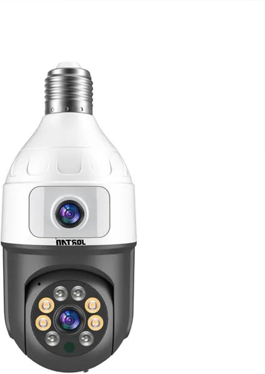 Draadloze Wifi Camera - Beveiligingscamera Binnen Buiten - Huis Beveiligen - 4 MP Hoge Resolutie - 360 Graden Rotatie - Wit
