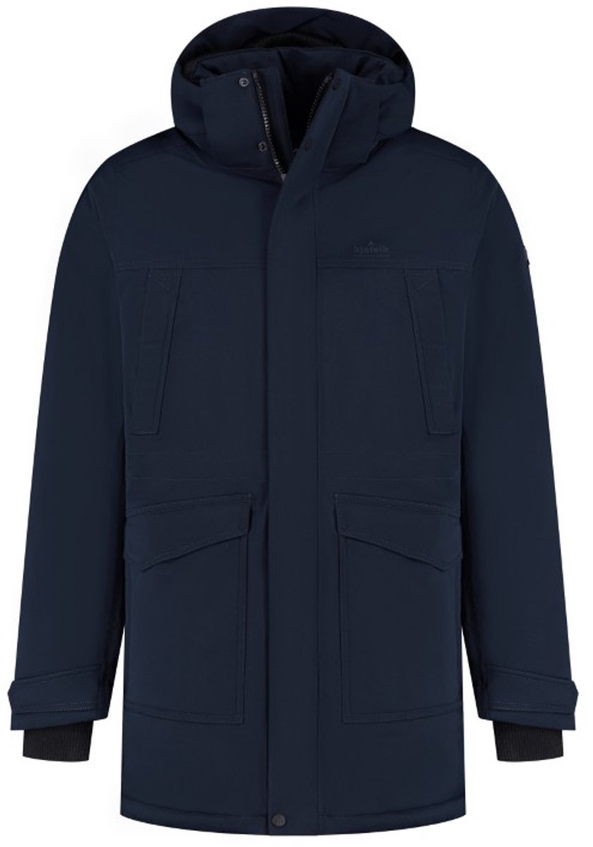 Kjelvik Bink Heren Outdoorjas Donker Blauw