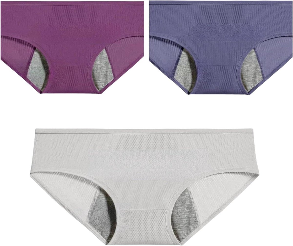 Menstruatie Ondergoed - Beschermende Slip - Hygiënisch Beschermen - Hoge Taille Mesh - 5XL - Meerdere Kleuren