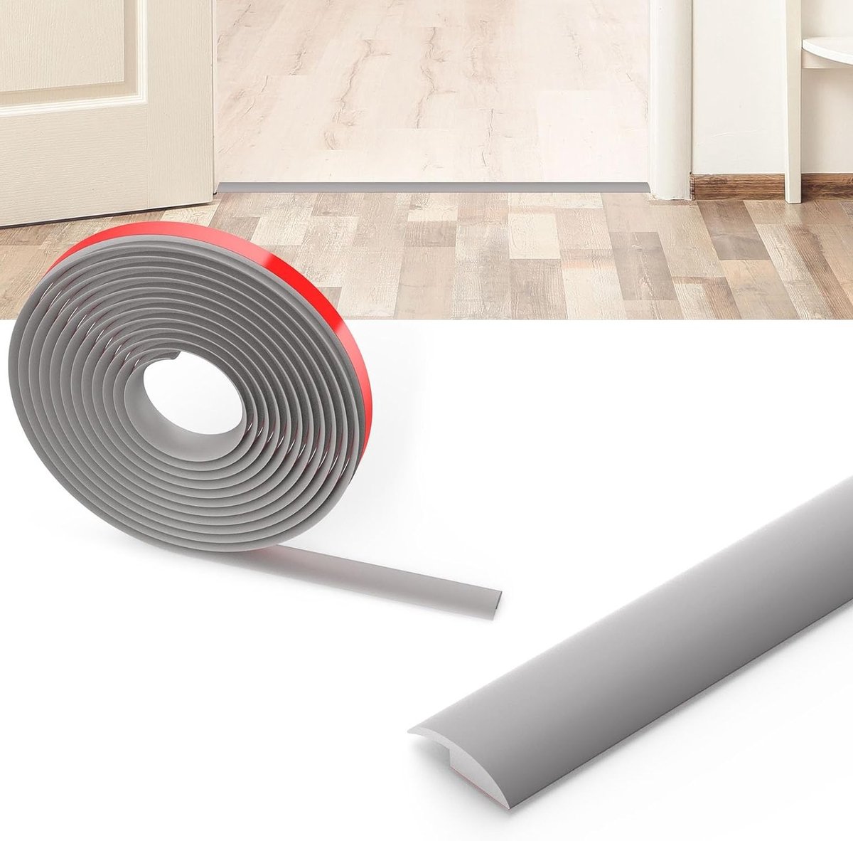 3M Laminaat Vloer Overgangsprofiel, PVC Vloer Scheidingsstrip, Zelfklevende Drempelstrip v